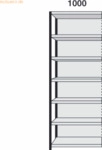 Kerkmann Magazin-Regal Stora 100 Regalfeld mit R&uuml;ckwand BxTxH 100x30x2