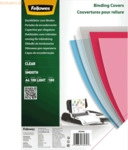 Fellowes Foliendeckel A4 PET glatt 180 mic transparent VE=100 St&uuml;ck