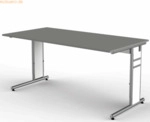 Kerkmann Schreibtisch StageOne Form 4 BxT160x80cm grafit