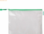 Tarifold Rei&szlig;verschlusstasche PVC gr&uuml;n A4 330x240mm VE=8 St&uuml;ck