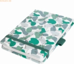 2 x Sigel Notizblock Jolie Dot-Lineatur A6+ Winter Linear Leaves 158 S