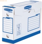 Bankers Box Archivschachteln Heavy Duty A4+ 100mm VE=20 St&uuml;ck blau