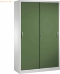 CP Schwerlastschrank 2059002 S10022 Schiebet&uuml;r 1950x1200x500mm lichtgr