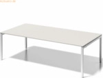 Bisley Chefarbeitsplatz/Konferenztisch Cito BxTxH 240x120x65-85cm grau
