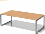 Bisley Chefarbeitsplatz/Konferenztisch Cito BxTxH 240x120x74cm buche/s