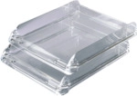 Rexel Briefablage Nimbus 275x65x339 klar acryl