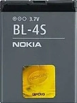 Nokia Akku f&uuml;r Nokia BL-4S Li-Ion 3,7 Volt 860 mAh schwarz