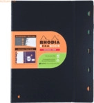 6 x Clairefontaine Kollegbuch Exabook A5 80 Blatt kariert
