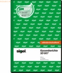 Sigel Formularbuch Kassenbericht A5 selbstdurchschreibend VE=2x40 Blat