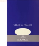 5 x Lalo Schreibblock Verge de France A5 50 Blatt elfenbein