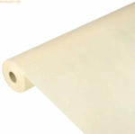 Papstar Tischdecke stoff&auml;hnlich Vlies 'soft selection' 25x1,18m creme