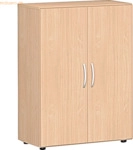 Geram&ouml;bel Fl&uuml;gelt&uuml;renschrank Flex S-383102-BB 3OH 80x42x110,4cm buche
