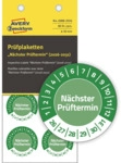 Avery Zweckform Pr&uuml;fplaketten N&auml;chster Pr&uuml;ftermin 2026-2031 Vinyl 30mm