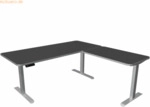 Kerkmann Sitz-/Stehtisch Move 3 Premium BxTxH 180x80x72-121cm Anbautis