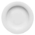 Bauscher Teller Dialog - 23 cm tief Porzellan wei&szlig; 6 St&uuml;ck.