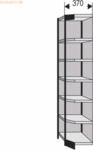 Kerkmann B&uuml;ro-Regal Progress 2000 Eckfeld HxBxT 2600x770x/505x400mm 7