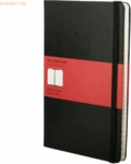 Moleskine Adressbuch Large A5 liniert mit Register Hardcover schwarz