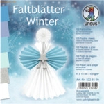 Ludwig B&auml;hr Faltbl&auml;tter Winter 130g/qm 14x14cm VE=100 Blatt 6 Farben