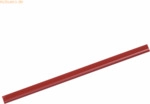Durable Klemmschiene A4 ca. 60 Blatt rot VE=50 St&uuml;ck