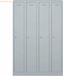 Bisley Garderobenschrank Primary Locker BxHXT 1200x1800x500mm lichtgra