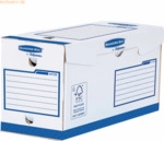 Bankers Box Archivbox Heavy Duty BxHxT 19,4x24,4x33cm blau/wei&szlig; VE=20