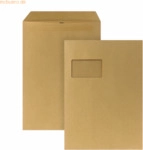 Posthorn Versandtasche 05270336 C4 mit Fenster selbstklebend braun 250