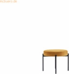 Paperflow Hocker GAIA GBRT.01.20 rund Stoff schwarz/sand