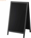 Showdown Kundenstopper Natura 68x120cm schwarz
