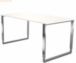 Kerkmann Schreibtisch Aveto B&uuml;gelgestell 160x80x68-82cm h&ouml;henverstellb