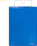 Tarifold Pro Kennzeichnungsh&uuml;lle A4 blau PVC mit Haltedraht VE=10 St&uuml;c