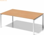Bisley Chefarbeitsplatz/Konferenztisch Cito BxTxH 200x120x74cm buche/v