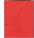 Elco Ablagemappe Ordo collecto A4 Karton 315 g/qm Grundfarben rot VE=1