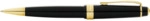 Cross Kugelschreiber Bailey Light Schwarz-Lack/Gold, aus Kunststoff