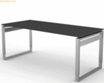 Kerkmann Schreibtisch StageOne Form 5 BxT 180x80cm anthrazit