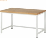 Rau Werkbank 1500x900x840-1040mm lichtgrau