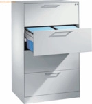 CP Karteischrank Asisto 146223422 S10004 A4 quer lichtgrau/lichtgrau