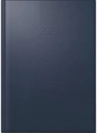 Rido Buchkalender Roma 1 14,2x20cm 1 Tag/Seite Balacron dunkelblau 202