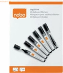 Nobo Boardmarker Liquid Ink Rundspitze VE=10 St&uuml;ck schwarz