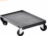 Durable Lagertrolley schwarz