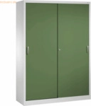 CP Werkzeugschrank 215900S10113 8 B&ouml;den 1950x1600x500mm lichtgrau/rese