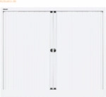 Bisley Rollladenschrank Euro Tambour Stahl 2 Fachb&ouml;den H 1030mm verkeh