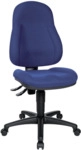 Topstar B&uuml;rodrehstuhl Wellpoint 10 ohne Armlehnen - blau ohne Armlehne