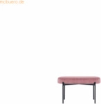 Paperflow Sitzbank GAIA GBOMV.01.17 M Samt schwarz/rose
