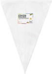 Folia Schult&uuml;ten Rohling - 68 cm sechseckig wei&szlig; 5er Pack.