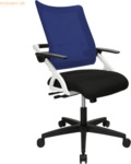 Topstar B&uuml;rodrehstuhl New Smove DS130AG208 mit Armlehnen blau