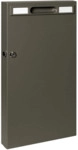 Alco Schl&uuml;sselschrank Stahlblech 270x50x390mm f&uuml;r 68 Schl&uuml;ssel anthraz