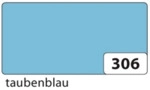 10 x Folia Plakatkarton - 48 x 68 cm taubenblau.