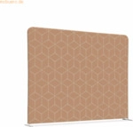 Showdown Raumteiler 150x150cm Hexagon beige