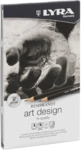 LYRA Bleistift Art Design 669 - 12er Metalletui H&auml;rtegrade sortiert.