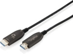 Assmann DIGITUS HDMI AOC Hybrid LWL Kabel, UHD 8K, Typ A M/M, 70 m